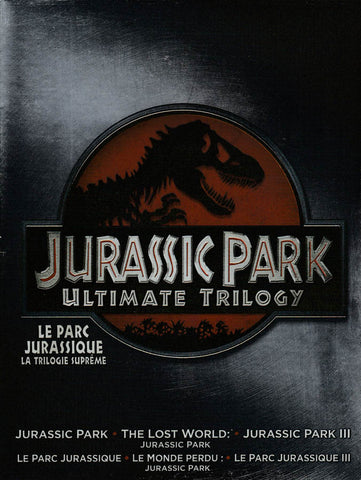 Jurassic Park - Ultimate Trilogy (Boxset) (Bilingual) DVD Movie 