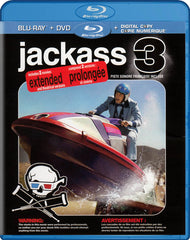 Jackass 3 (Extended Edition) (Blu-ray + DVD + Digital Copy) (Blu-ray) (Bilingual)