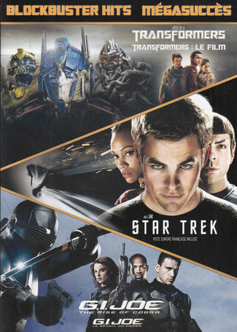 Blockbuster Hits (G. I. Joe - The Rise Of The Cobra / Transformers / Star Trek) (Bilingual) DVD Movie 
