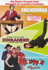 Gut Buster Comedy Pack (Anchorman / Zoolander / Kingpin) (Bilingual)