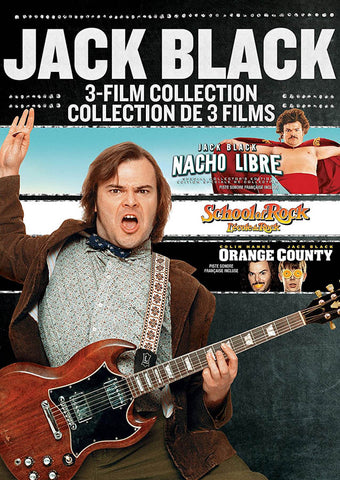 Jack Black (3-Film Collection) (Nacho Libre / School of Rock / Orange County) (Bilingual) DVD Movie 