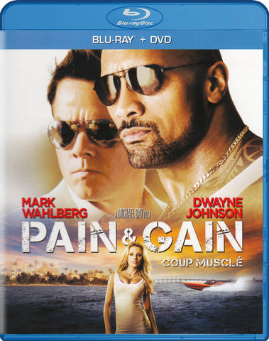 Pain and Gain (Blu-ray / DVD) (Blu-ray) (Bilingual) BLU-RAY Movie 