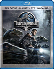 Jurassic World 3D (Blu-ray 3D / Blu-ray / DVD / Digital HD) (Blu-ray) (Bilingual)