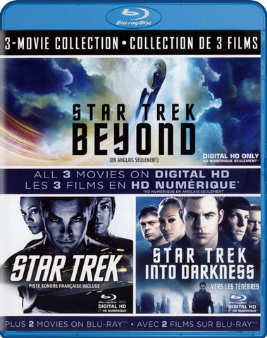 Star Trek 3-Movie Collection (Blu-ray / Digital Copy) (Blu-ray) (Bilingual) BLU-RAY Movie 