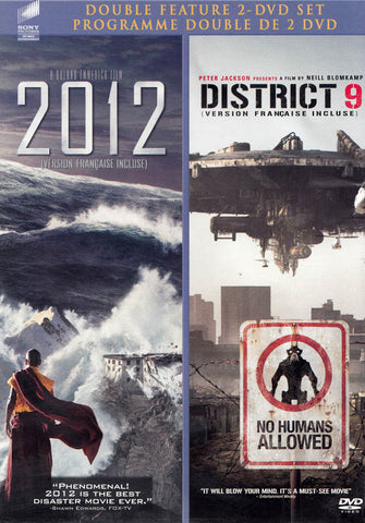 2012 / District 9 (Double Feature 2-DVD Set) (Bilingual) DVD Movie 