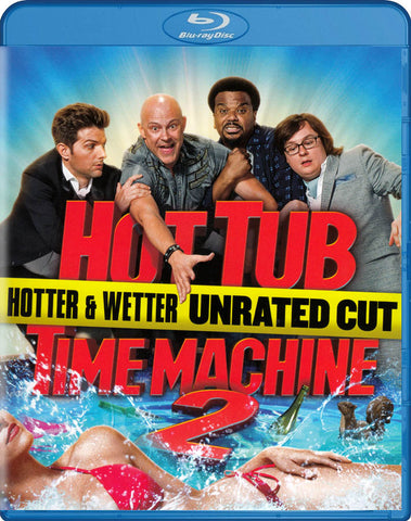 Hot Tub Time Machine 2 (Hotter Wetter Unrated Cut) (Blu-ray) BLU-RAY Movie 