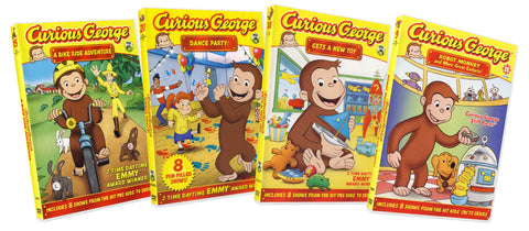 Curious George Collection # 6 (Boxset) DVD Movie 