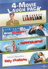 Liar Liar / Bruce Almighty / Happy Gilmore / Billy Madison (4-Movie Laugh Pack) DVD Movie 