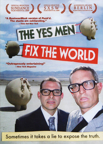 The Yes Men Fix The World DVD Movie 