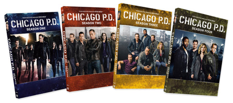 Chicago P.D. (Seasons 1-4) (4 Pack) (Boxset) DVD Movie 