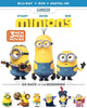 Minions + 3 Mini-Movies (Blu-ray + DVD + Digital HD) (Blu-ray) BLU-RAY Movie 