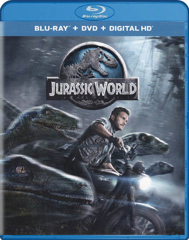 Jurassic World (Blu-ray + DVD + Digital Copy) (Blu-ray) BLU-RAY Movie 