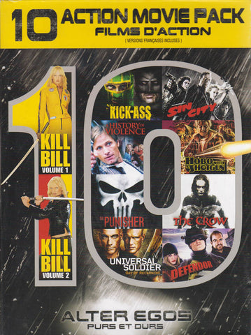 Alter Egos - 10 Action Movie Pack (Bilingual) (Boxset) DVD Movie 