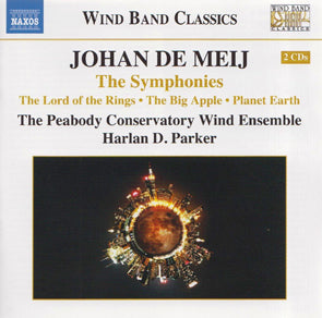 Johan De Meij - The Symphonies: The Lord of the Rings, The Big Apple, Planet Earth (CD) DVD Movie 