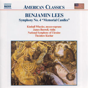 Benjamain Lees: Symphony No. 4 Memorial Candles (CD) Music CD 