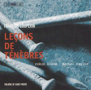 Francois Couperin - Lecons de Tenebres (CD) DVD Movie 