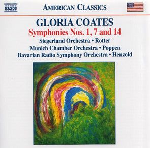 Gloria Coates - Symphonies Nos 1-7 & 14 (CD) DVD Movie 
