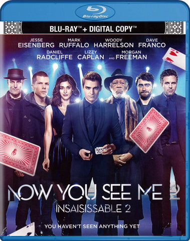 Now You See Me 2 (Blu-ray + Digital Copy) (Blu-ray) (Bilingual) BLU-RAY Movie 