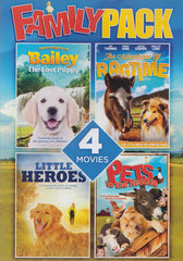 Family Pack (Bailey The Lost Puppy / Adventures of Ragtime / Little Heroes / Pets To The Rescue)