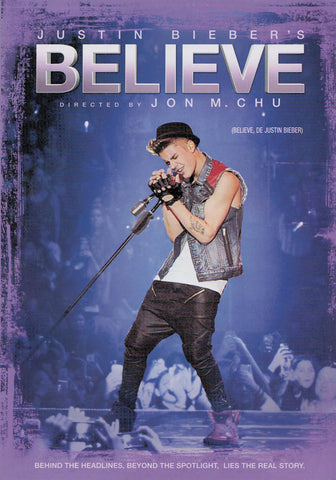 Justin Bieber - Believe (Bilingual) DVD Movie 