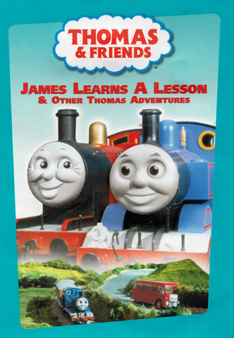 Thomas & Friends: James Learns a Lesson & Other Thomas Adventures (LG) DVD Movie 