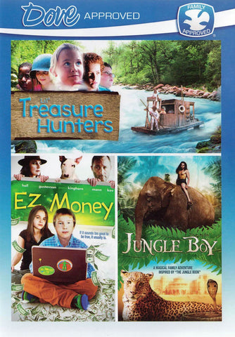 Lil Treasure Hunters / EZ Money / Jungle Boy (Dove Approved) DVD Movie 