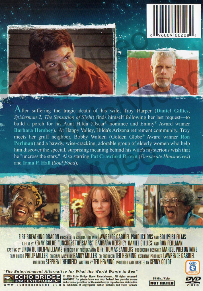 Uncross the Stars on DVD Movie