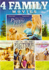 4 Family Movies (More Than Puppy Love / Wilderness Love / Picture Perfect / Undercover Angel) DVD Movie 
