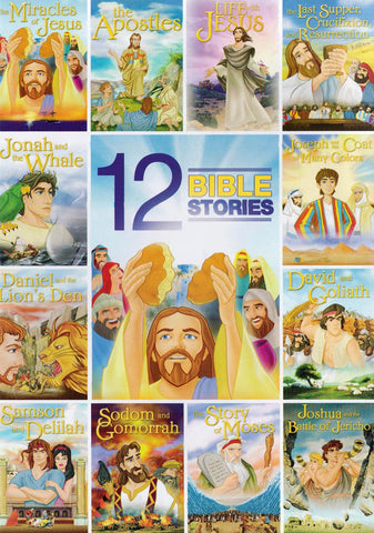 12 Bible Stories (2 Disc Set) DVD Movie 