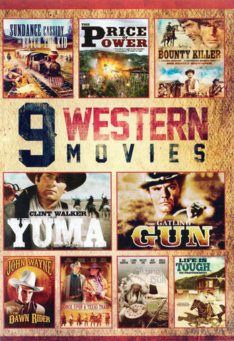 9 Western Movies Collection (2 DVD-Set) DVD Movie 