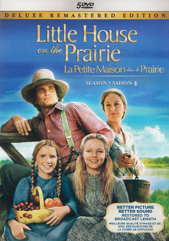 Little House On The Prairie - Season 4 (Deluxe Remastered Edition) (Bilingual) DVD Movie 
