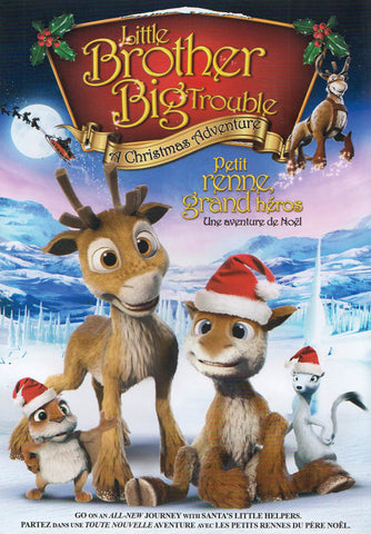 Little Brother Big Trouble - A Christmas Adventure (Bilingual) DVD Movie 