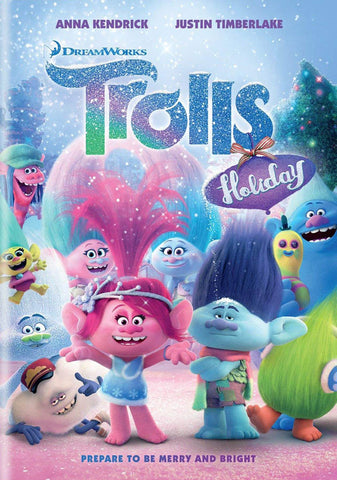 Trolls Holiday DVD Movie 
