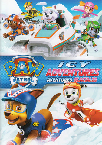 PAW Patrol - Icy Adventures (Bilingual) DVD Movie 