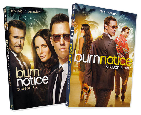 Burn Notice (Season 6 and 7) (2 Pack) (Boxset) DVD Movie 