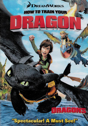 How to Train Your Dragon (Bilingual) DVD Movie 