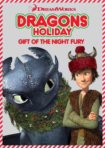 Dragons Holiday - Gift of the Night Fury (Christmas Special) DVD Movie 