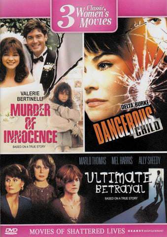 3 Classic Women s Movies (Murder Of Innocence / Dangerous Child / Ultimate Betrayal) DVD Movie 