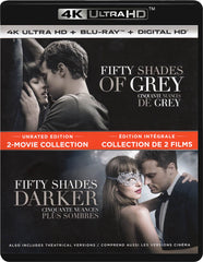 Fifty Shades of Grey/Fifty Shades Darker (4K Ultra HD + Blu-ray + Digital Copy)(Blu-ray)(Bilingual)