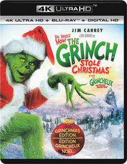 Dr. SeussHow The Grinch Stole Christmas (4K Ultra HD / Blu-ray / Digital HD)( Blu-ray) (Bilingual)
