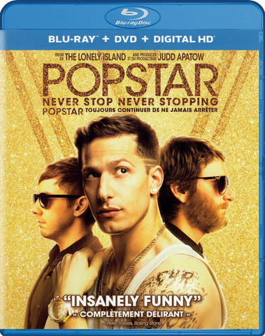Popstar: Never Stop Never Stopping (Blu-ray + DVD) (Blu-ray) (Bilingual) BLU-RAY Movie 