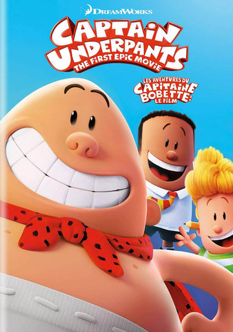 Captain Underpants - The First Epic Movie (Bilingual) DVD Movie 