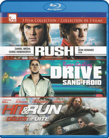 Rush / Drive / Hit & Run (Blu-ray) (Bilingual) BLU-RAY Movie 