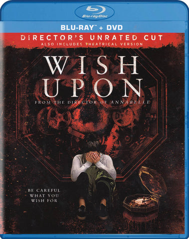 Wish Upon (Unrated & Theatrical) (Blu-ray + DVD) (Blu-ray) BLU-RAY Movie 