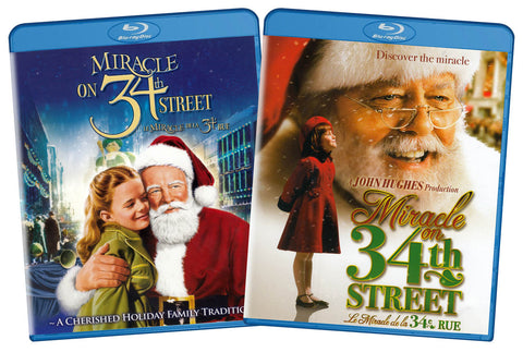 Miracle On 34th Street (1947) / Miracle on 34th Street (1994) (Bilingual) (Blu-ray) (2-Pack) BLU-RAY Movie 