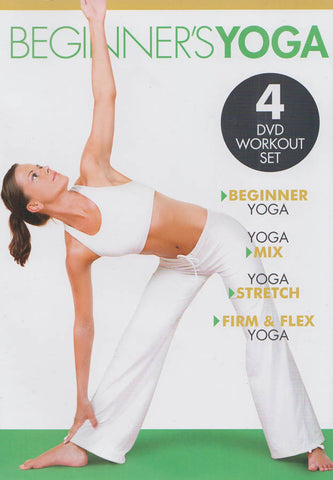 Beginner's Yoga (Beginner Yoga / Yoga Mix / Yoga Stretch / Firm & Flex Yoga) DVD Movie 