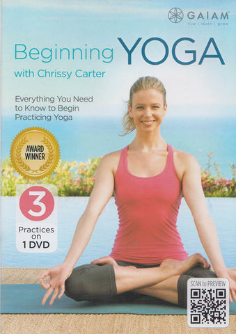 Beginning Yoga with Chrissy Carter DVD Movie 