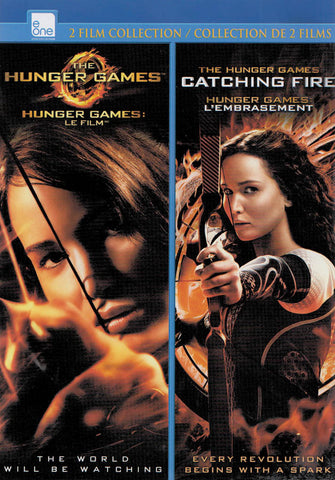 The Hunger Games / The Hunger Games: Catching Fire (Bilingual) DVD Movie 