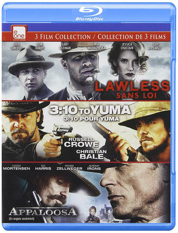 Lawless / 3:10 To Yuma / Appaloosa (Blu-ray) (Bilingual) BLU-RAY Movie 