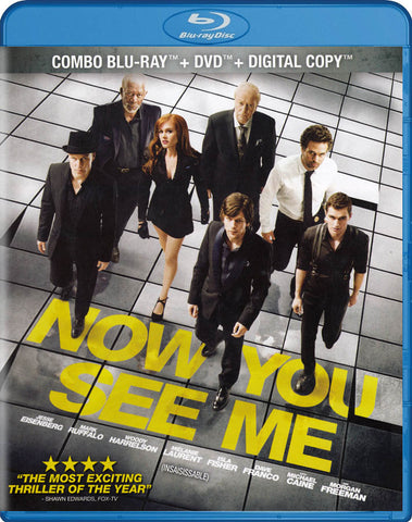 Now You See Me (Blu-ray + DVD + Digital Copy) (Blu-ray) (Bilingual) BLU-RAY Movie 